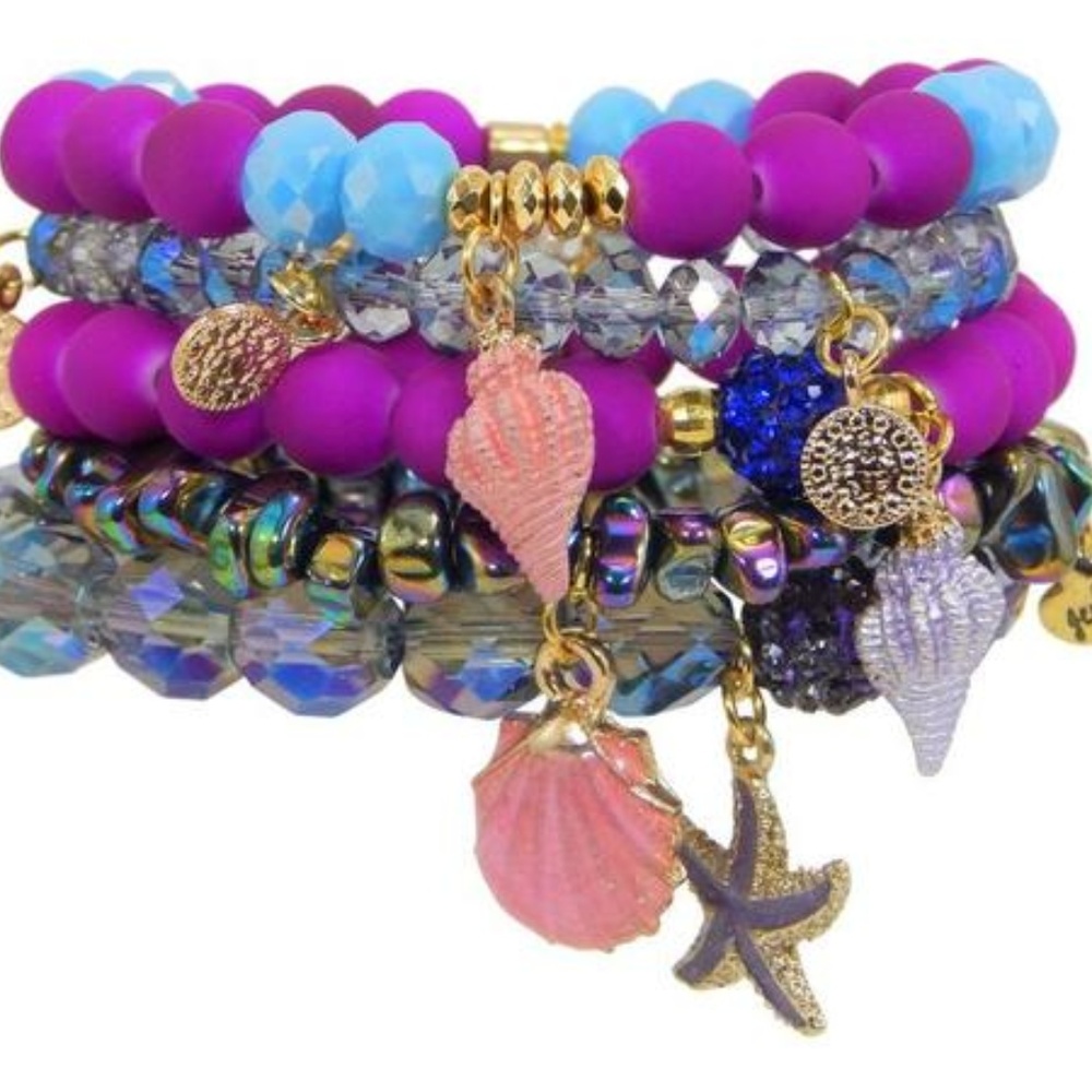 Erimish Seashell Gem Stack - Kids